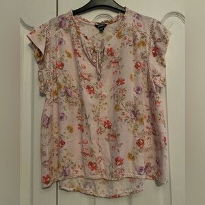Buffalo David Bitton Floral Blouse - Pink, Purple, Yellow